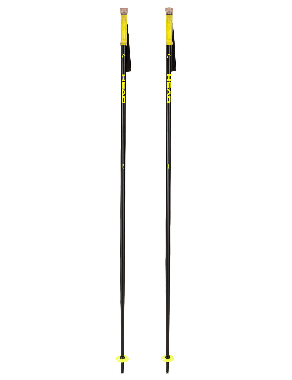 Kije narciarskie męskie HEAD MULTI black fluorescent yellow
