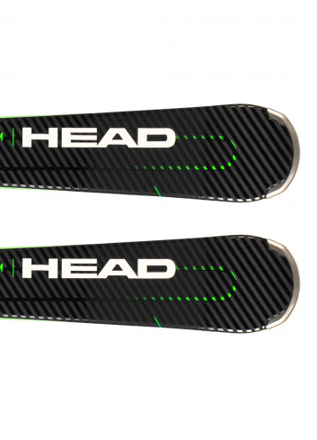 Narty zjazdowe męskie HEAD SUPERSHAPE E-MAGNUM + wiązanie HEAD PRD 12 z GRIP WALK   2022