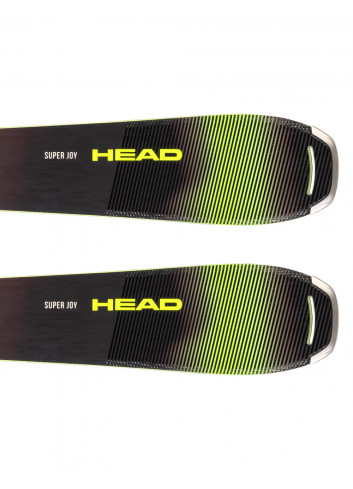 Narty zjazdowe damskie HEAD SUPER JOY + wiązania HEAD JOY 11 z GRIP WALK   2023